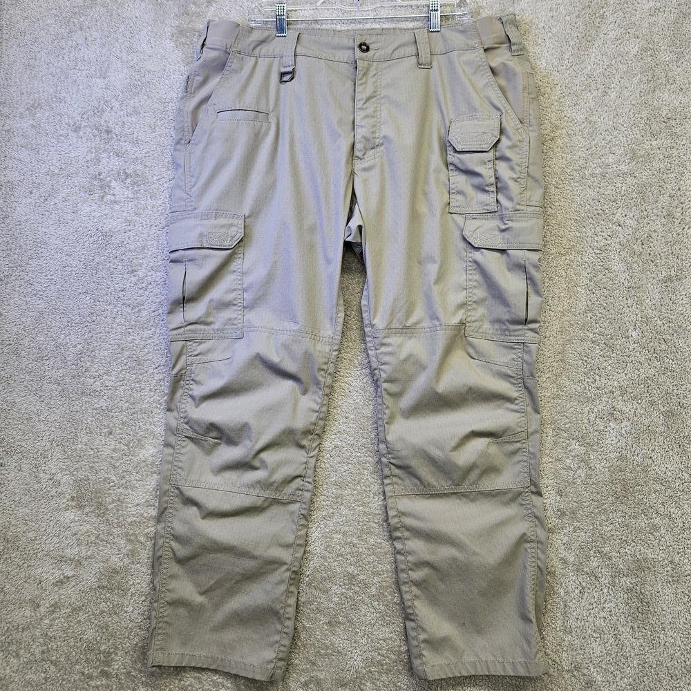 5.11 Tactical Pants Mens 40x30 Beige ABR Pro Cargo Ripstop Workwear 74512-055